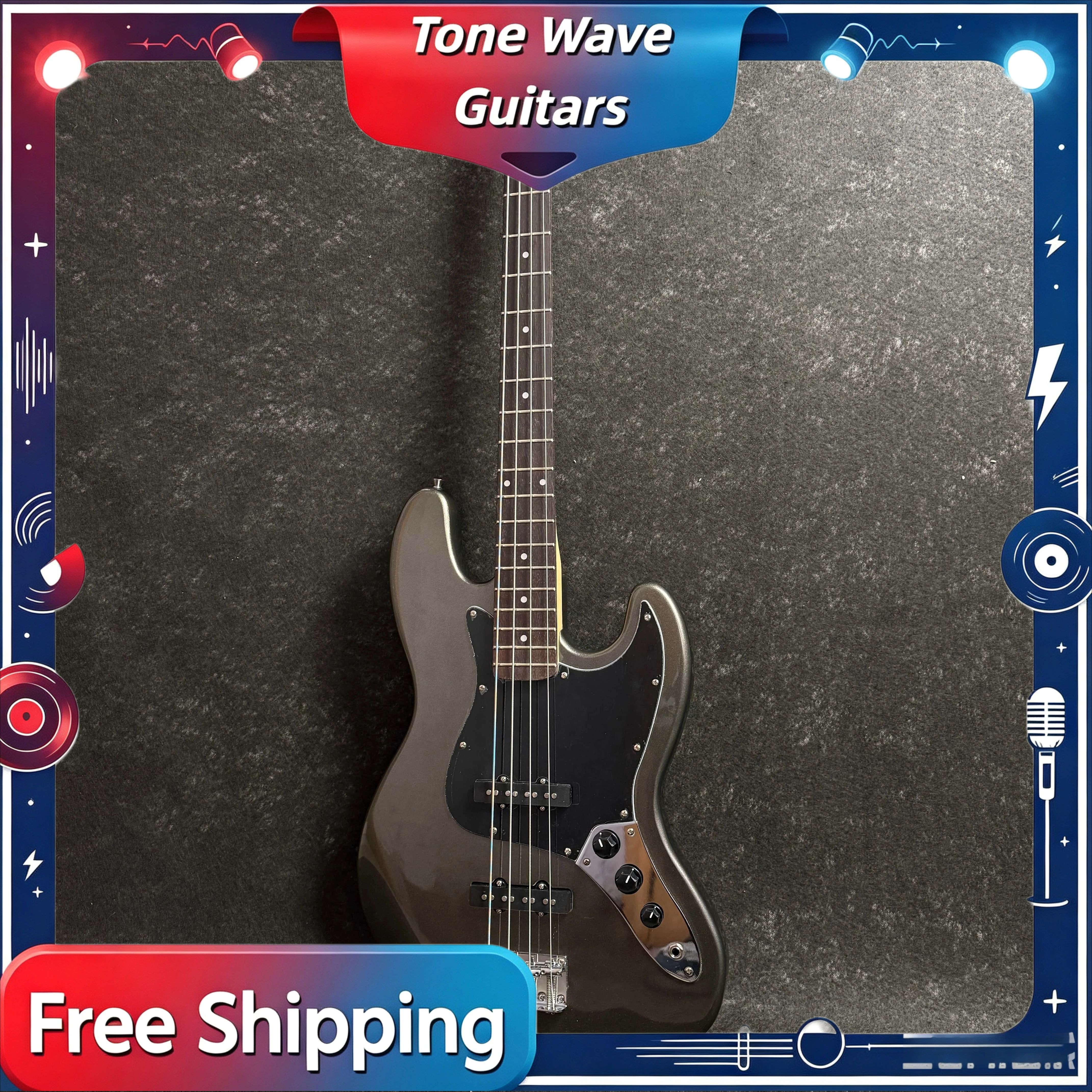 Electric Guitar Mahogany Body  - Bass Guitar Fretless review and price