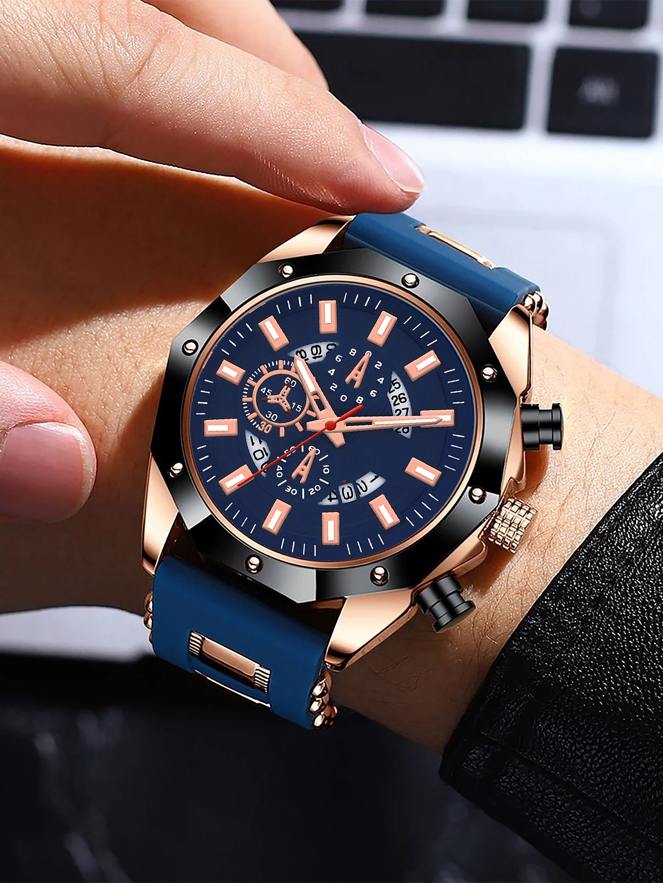 Smartwatch Watches Birthday Gift For Men - Orologio da Polso da Uomo Stile
