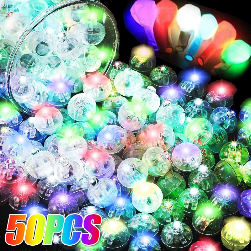 Small LED Balloon Lights Tumbler Luminous Flash Ball Lamps Battery Powered Round Bar LanternLight Christmas Wedding Party Decor