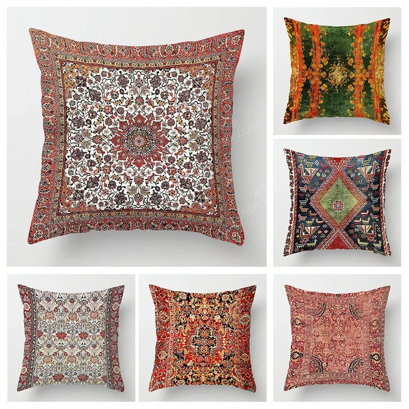 Fall home decor autumn living room throw pillow cover sofa Cushion cover 45x45cm 45*45 50*50 60x60cm 40x40 55x55 Persia Morocco