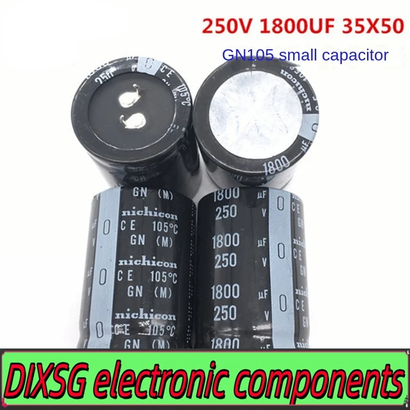 DIXSG (1PCS)250V1800UF 35X50 nichicon electrolytic capacitor 1800UF 250V 35 * 50