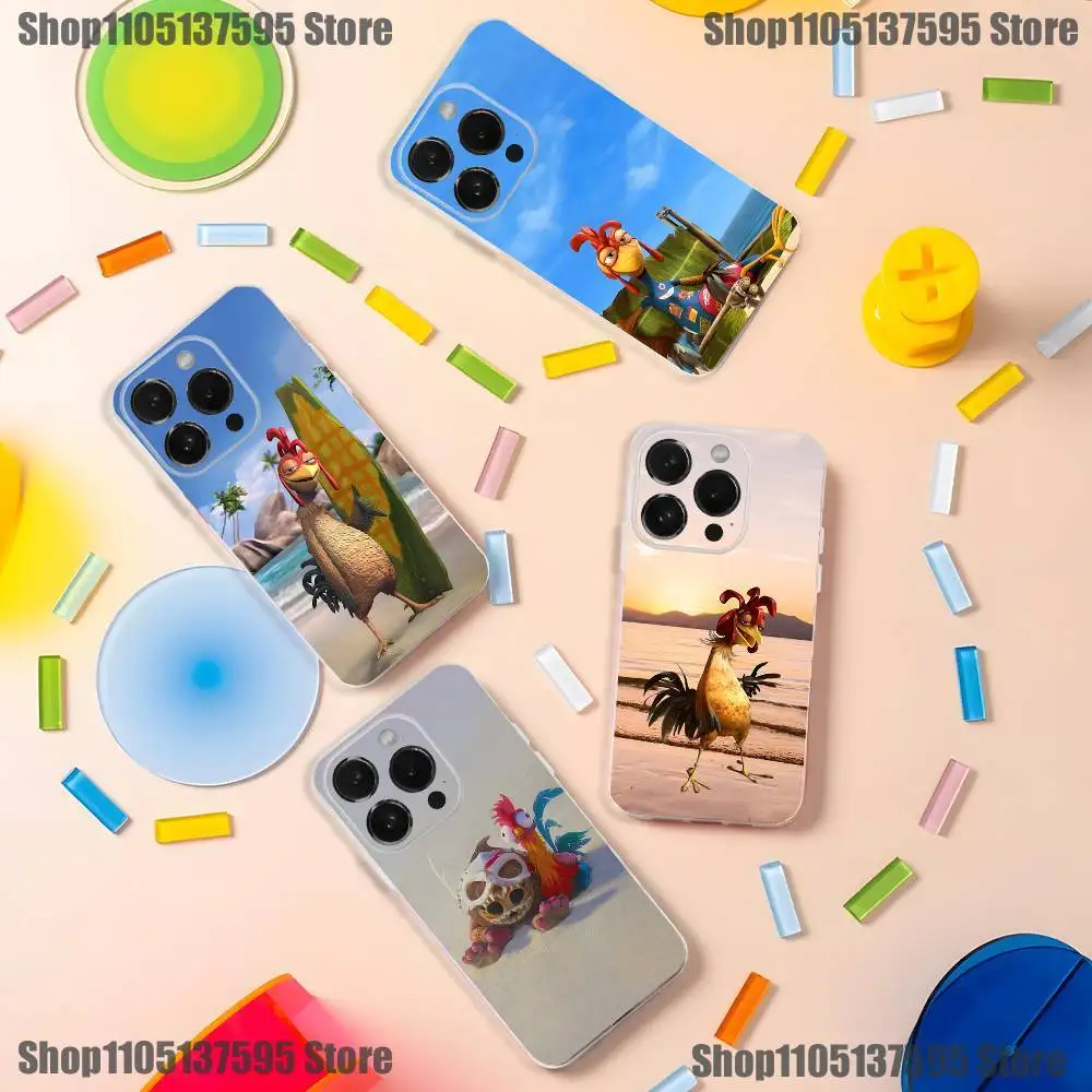 

Chicken J-Joe Surf Phone Case For iPhone 17,16,15,14,13,12,11 Pro,Max,Plus,X,XS,XR,SE4,E Mini Transparent Soft Cover