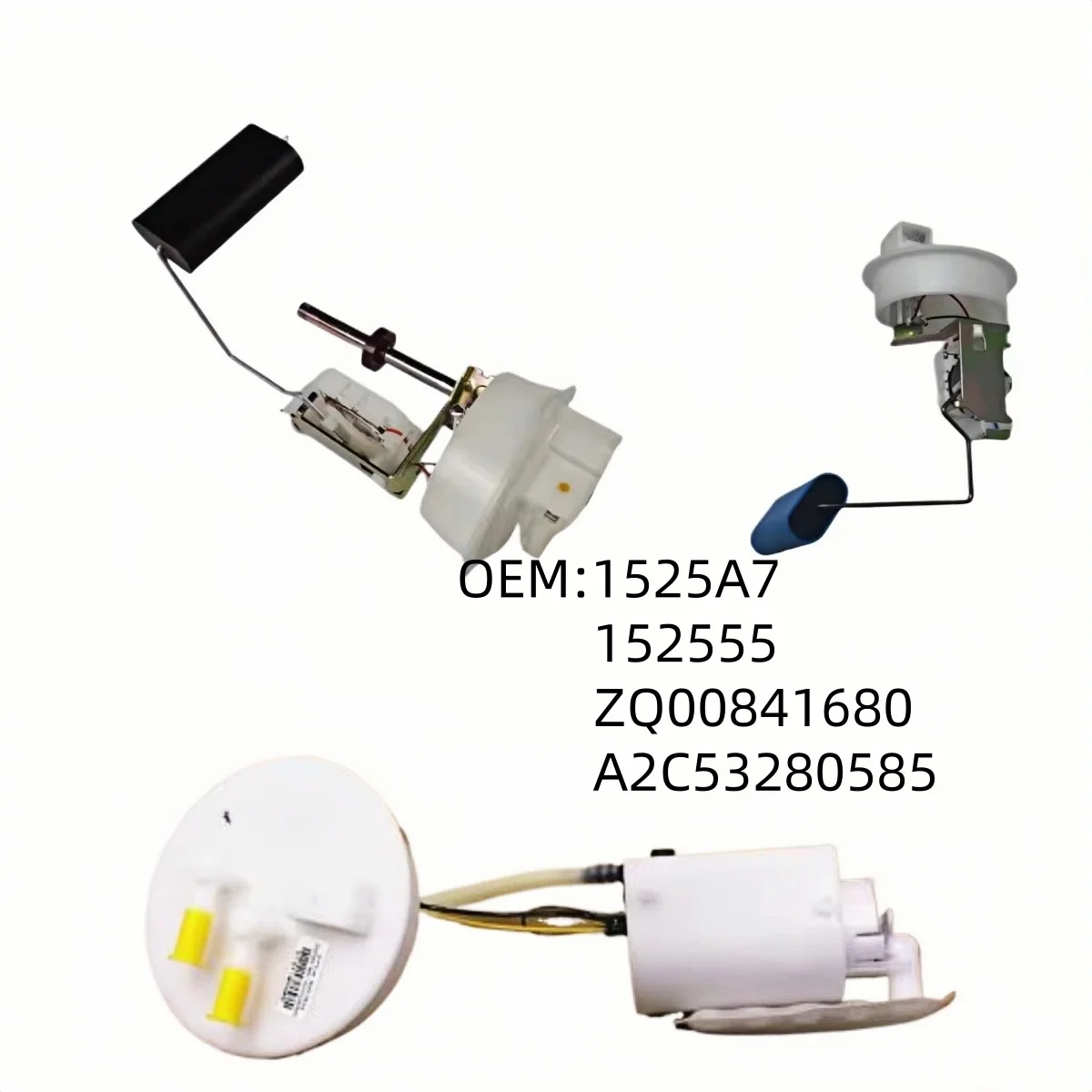 1525A7 152555 ZQ00841680 A2C53280585 Fit for Citroen Elysee R33 Dongfeng for Fengshen S30 H30 Fuel pump with fuel gauge