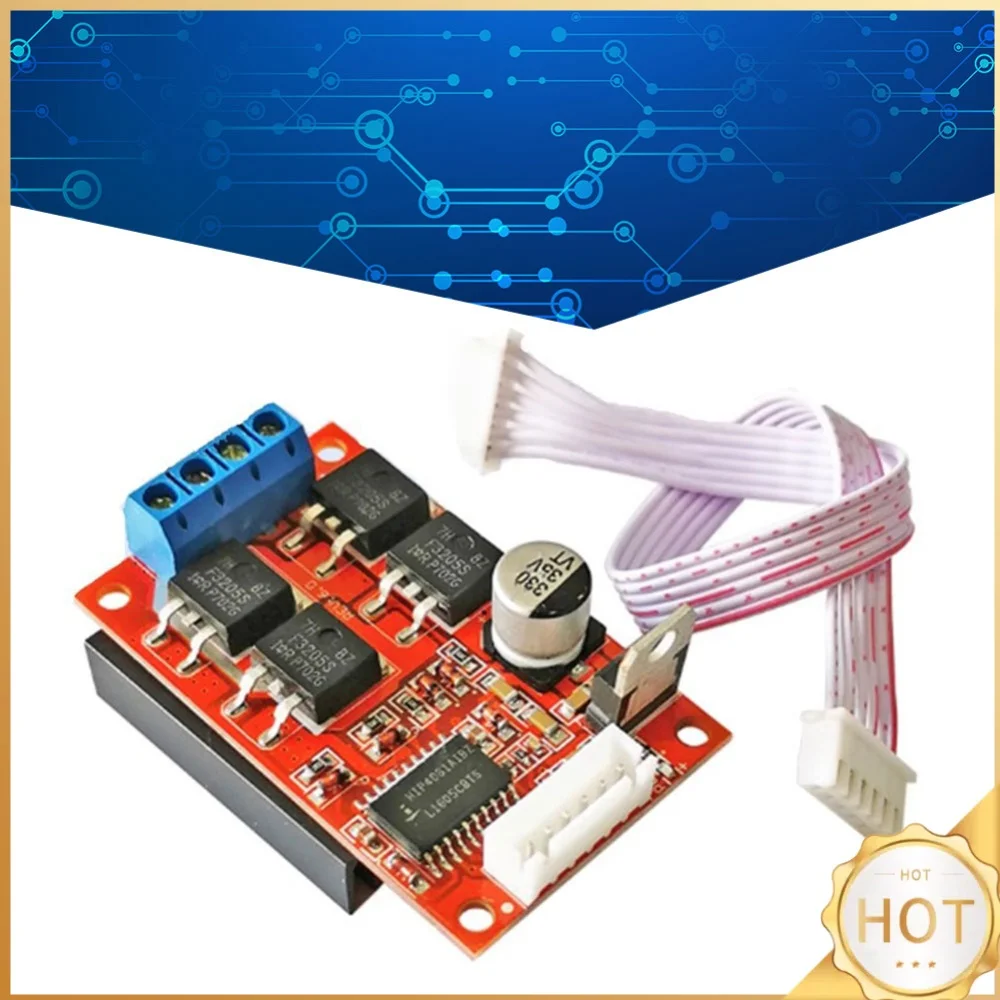 Brushed PWM Motor Driver Module H-Bridge Brush Motor Driver Controls Module 450W DC 12V/24V/36V Reversing Brake