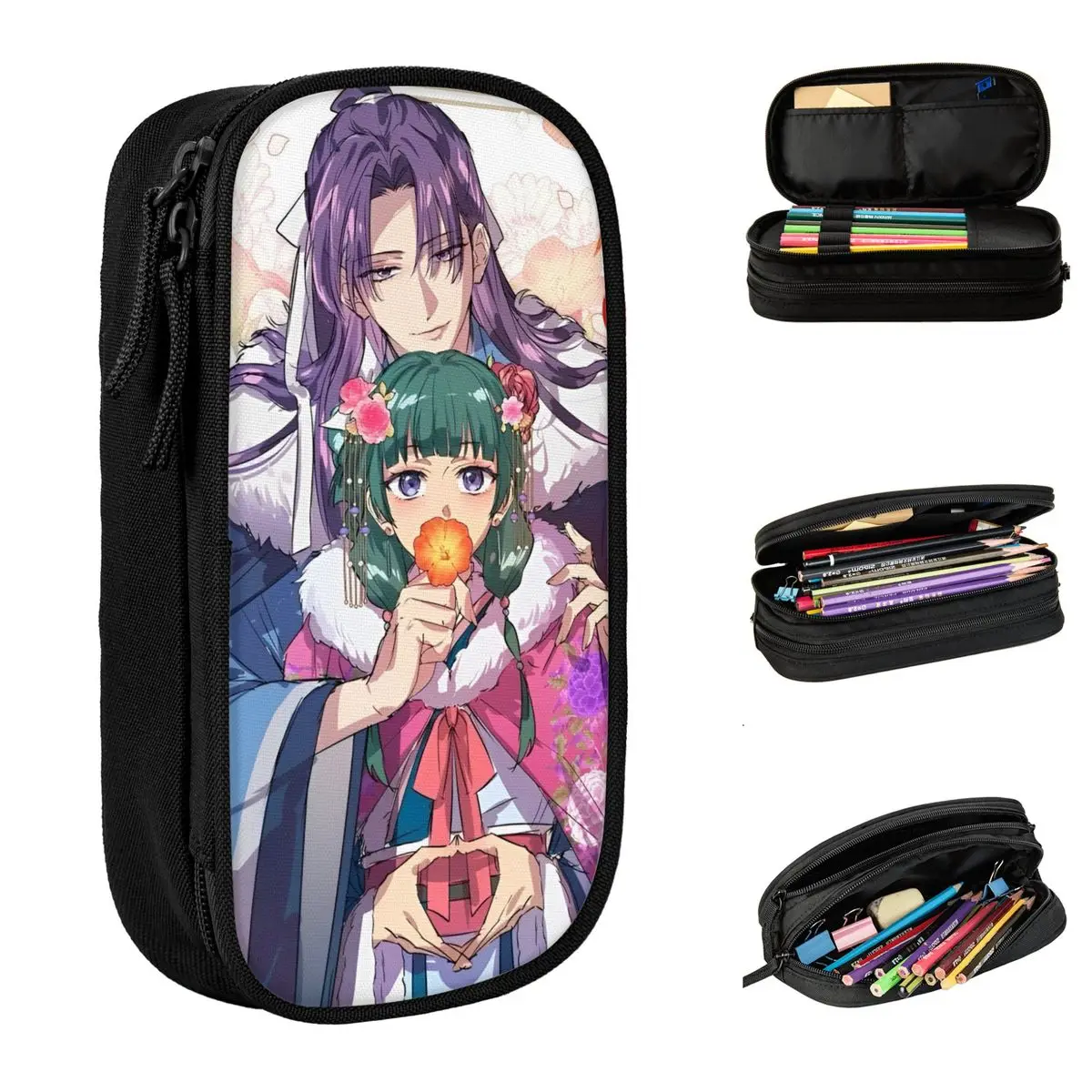 

Maomao Jinshi аниме пеналы The Apothecary Diaries пенал коробка для ручек для студенческих сумок школьные подарки аксессуары