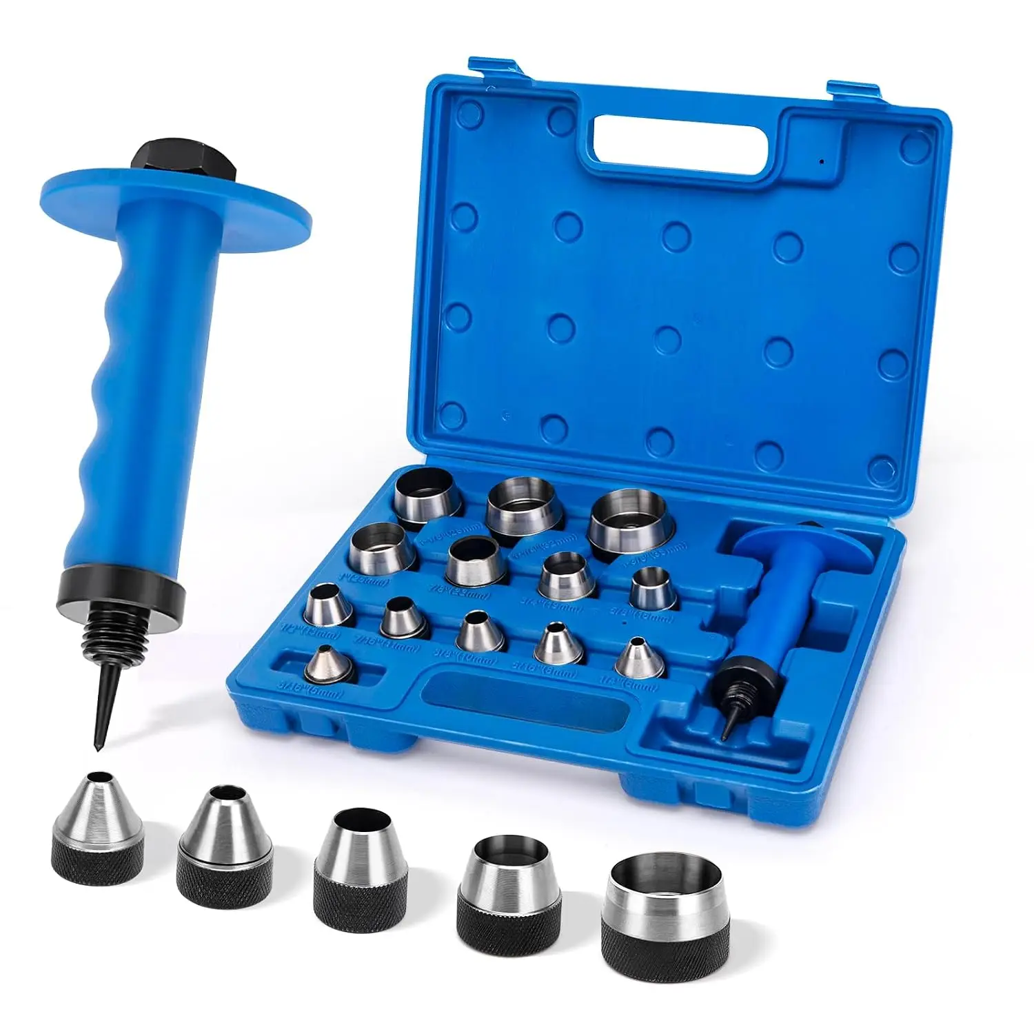Hollow Punch Set 13-Piece, 3/16
