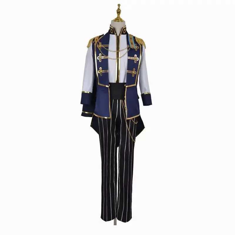CyAnime juego conjunto estrellas TrickStar Cosplay Narukami Arashi Suou Tsukasa Tsukinaga Leo Caballero Cosplay disfraz pelucas uniforme
