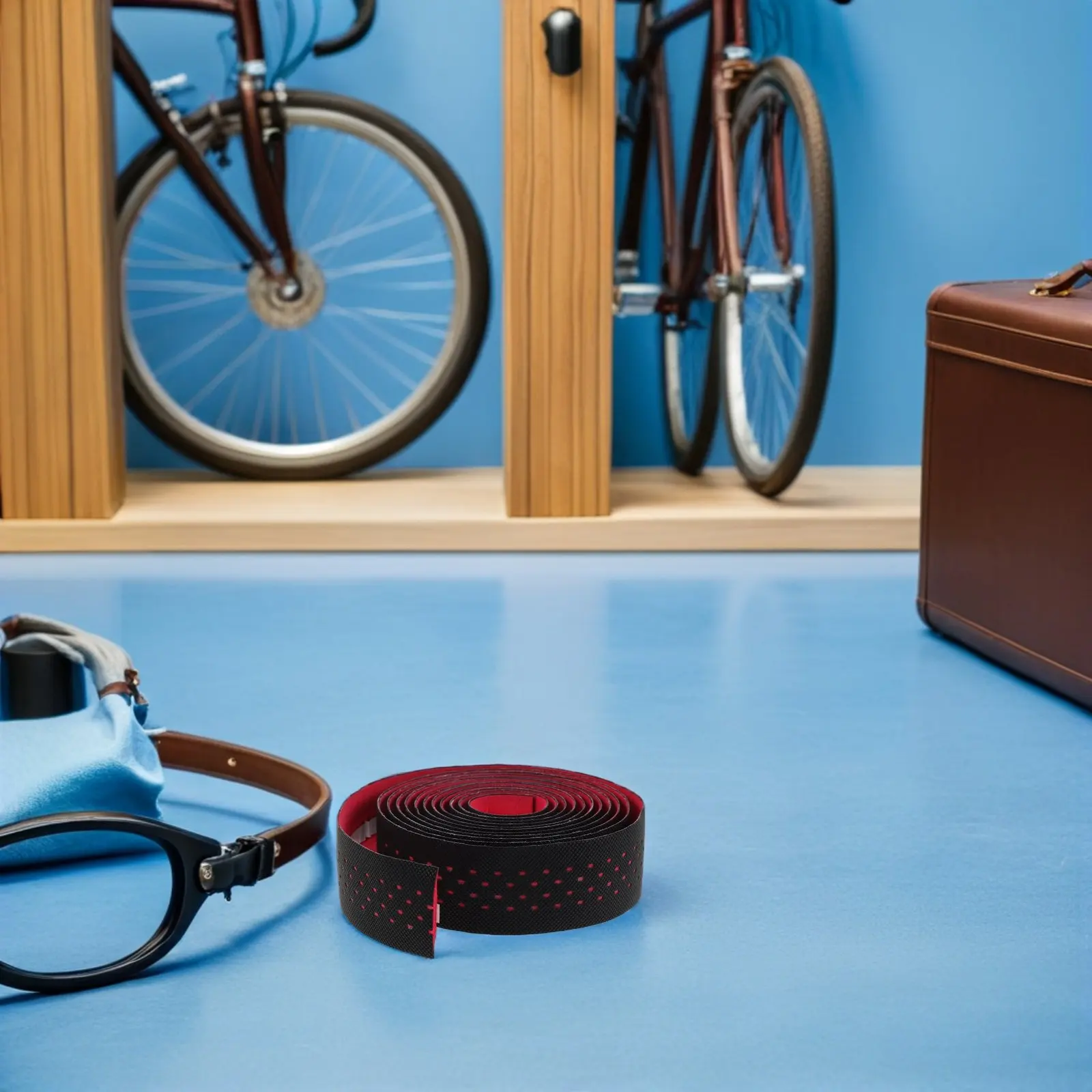 

1Set Road Bike Handlebar Tape Soft Non-Slip Breathable Cycling Grip Wraps Padded Decorative Bike Handle Tape for Urban Commutes