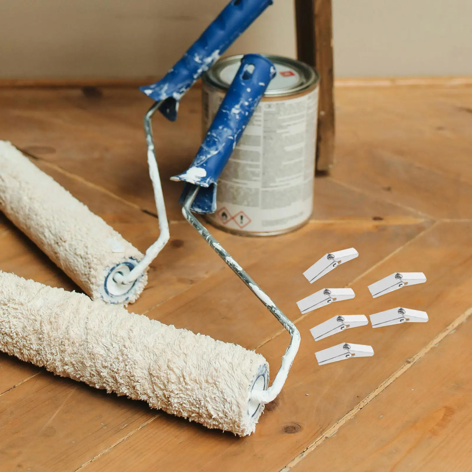 

24 шт. анкерные болты-гвозди для пустотелых стен, гипсокартона, сборных панелей, с гайкой-бабочкой, сверхмощные анкеры для стен