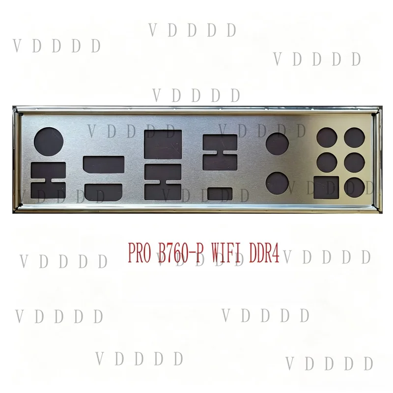 Z... I/O IO shield Backplate For MSI PRO B760-P WIFI DDR4 Motherboard Rear Baffle