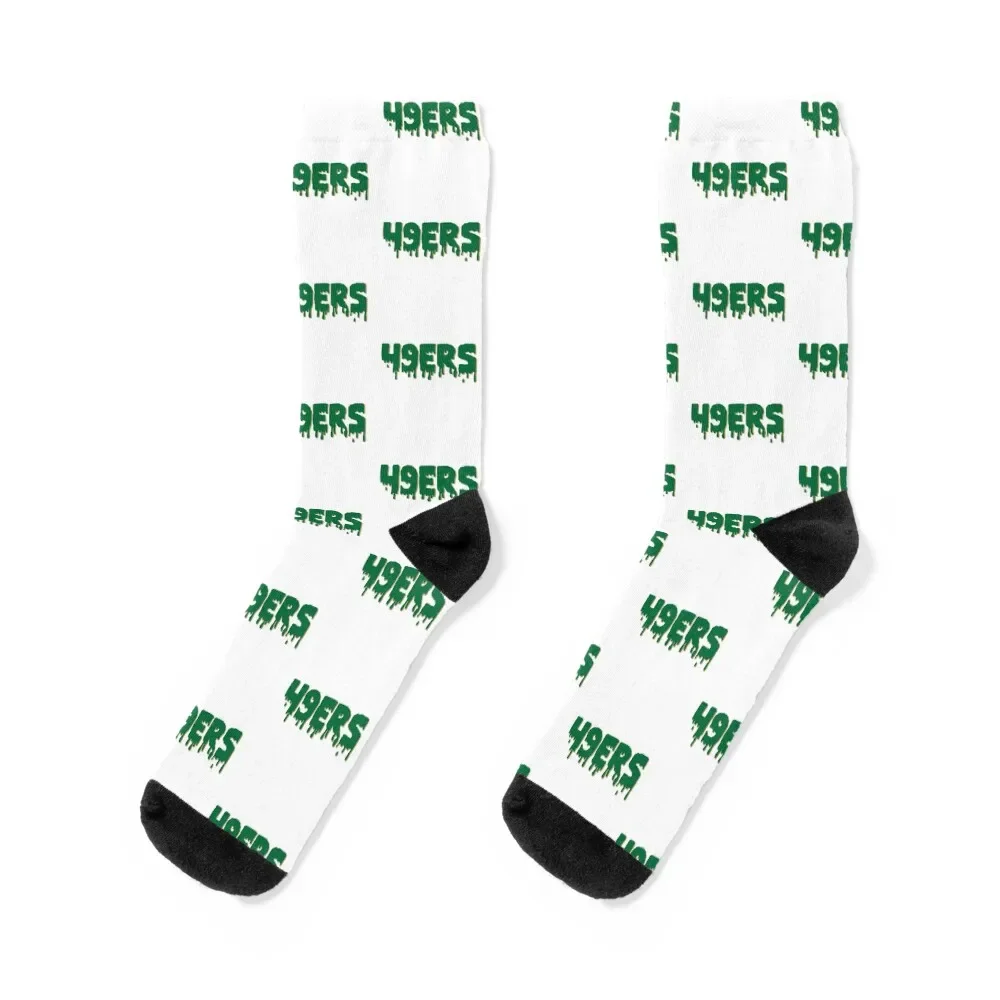 49ers UNC Charlotte Socks أحذية الشتاء الثلوج الذكور الجوارب النسائية #1