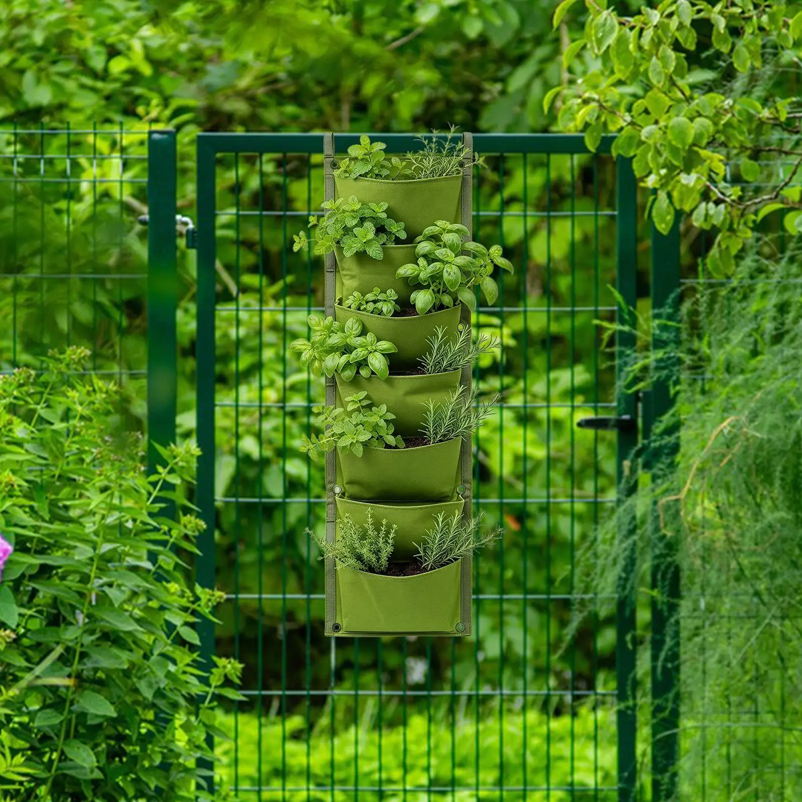 Wall Pocket Planter Space-Savi - огляд і ціна Grow Bag