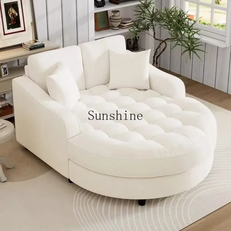 

French light luxury concubine chair modern small apartment creative single sofa bed
