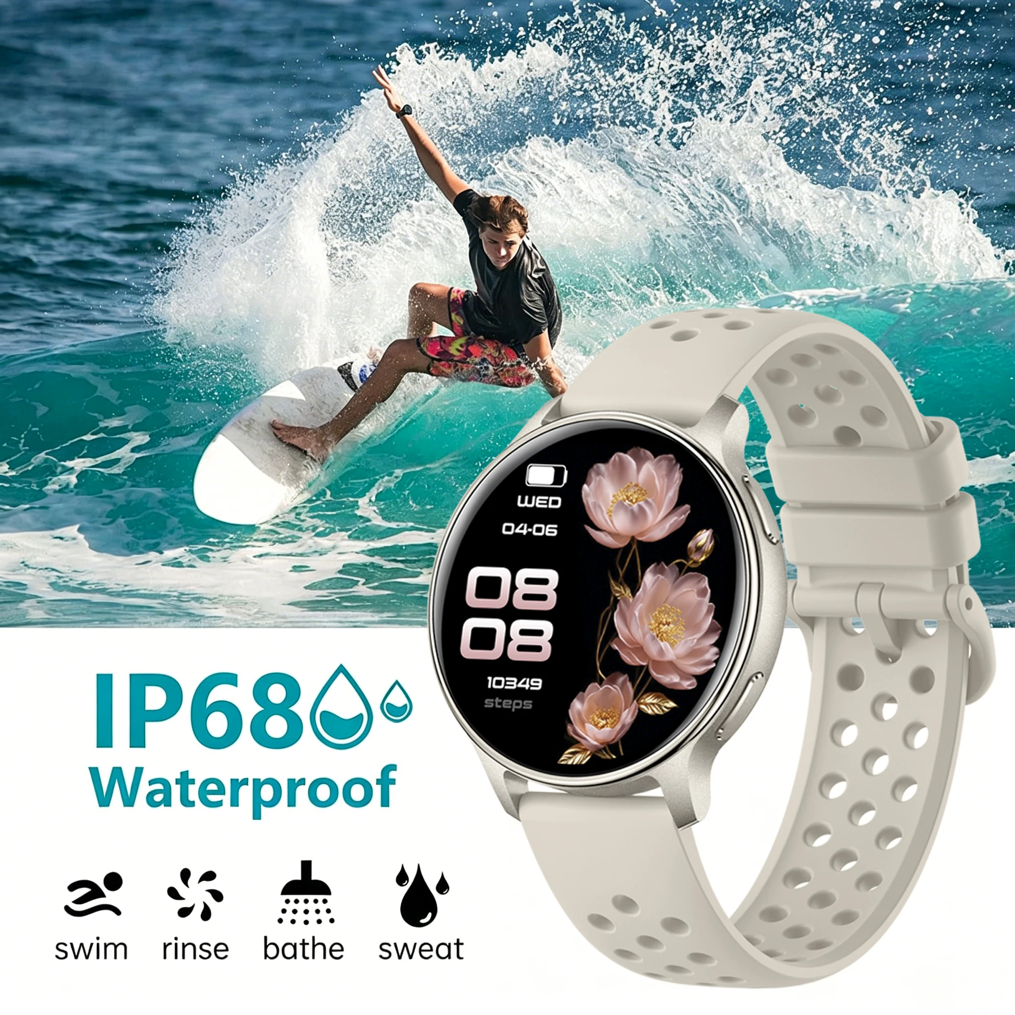 T-Rex3 Ultra 450mAh Super Capacity Battery Adult Men Smart Watch 1.32" Large Screen Call 3ATM Waterproof Sports Watches 2026 NEW