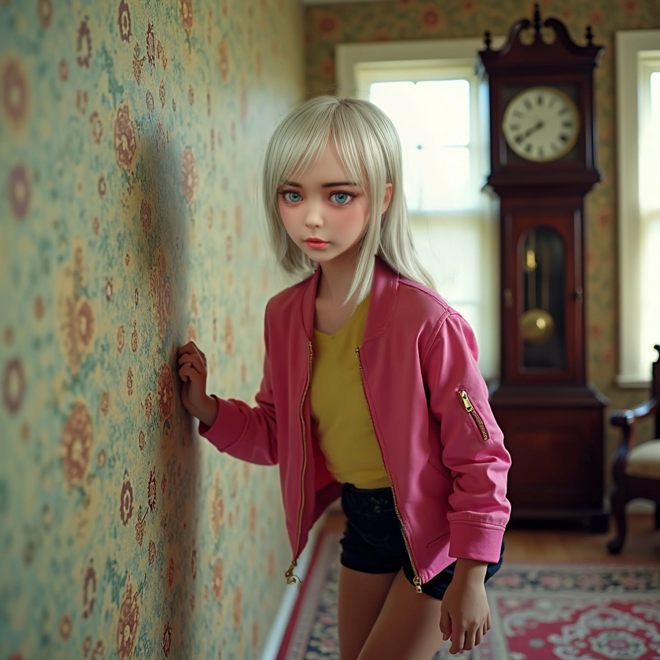 70センチのアニメドール、完璧な彼女、ウィッグ付きの取り外し可能な頭、調節可能なTPE素材の体、柔らかい（服なし）