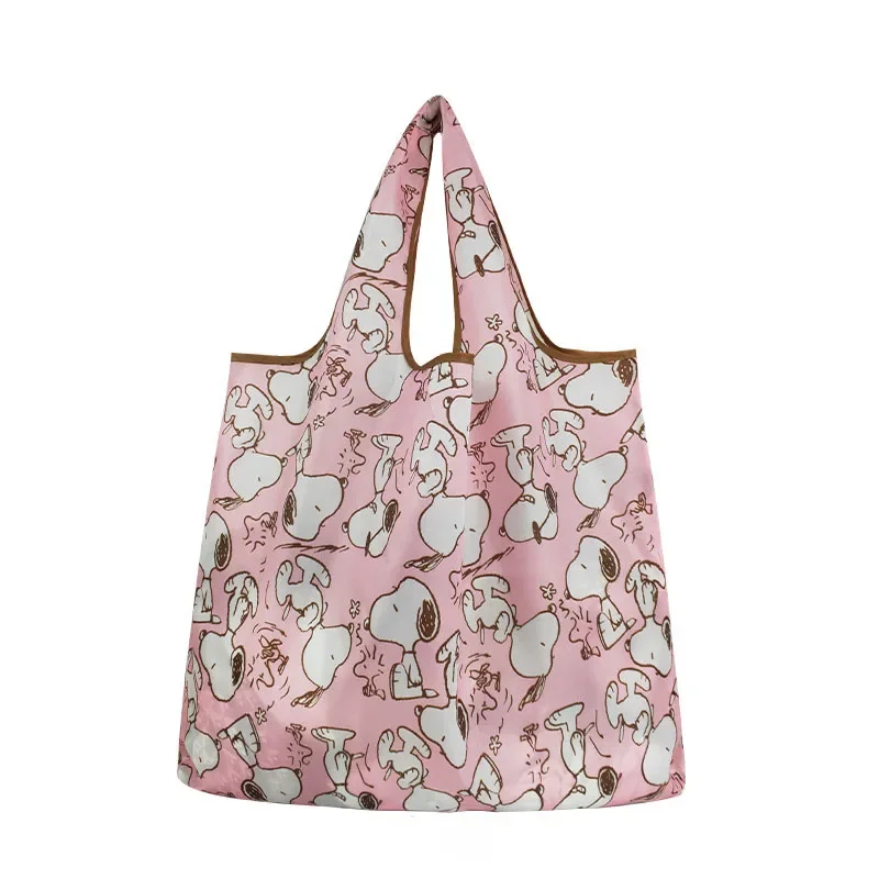 MINISO-Sac à provisions réutilisable SnoAmendments pour femme, fourre-tout Oxford de grande capacité, sac initié étanche, respectueux de l'environnement mental Hler