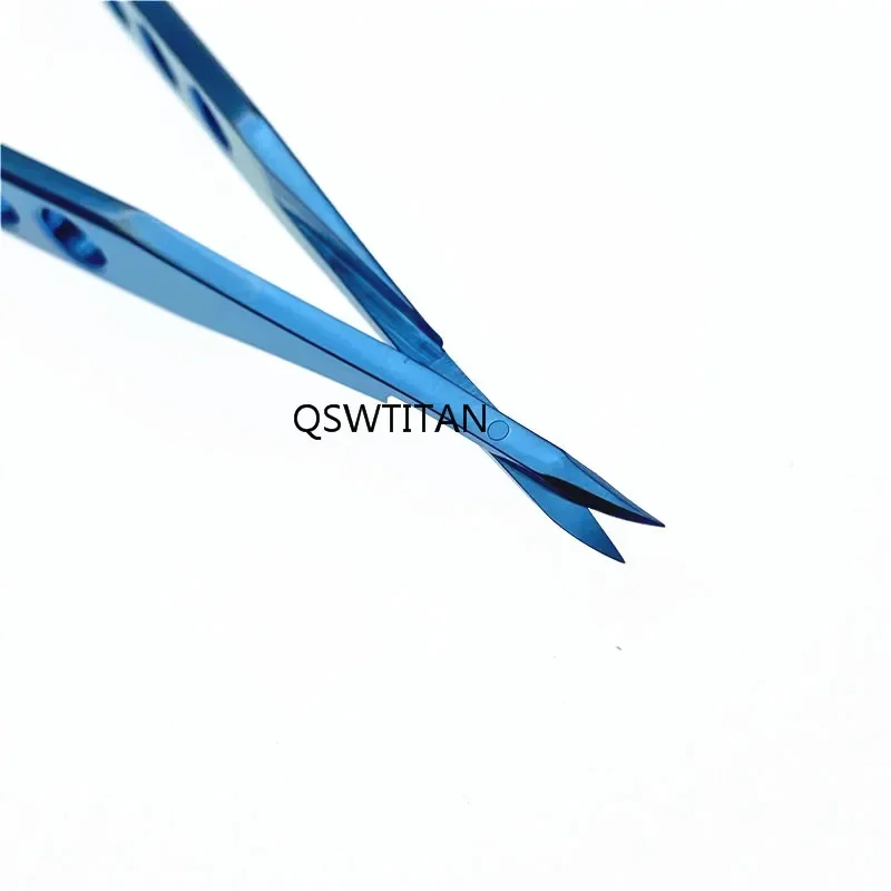 QSWTITAN مقص العيون Westcott غرزة مقص العين أداة الجراحة المجهرية التيتانيوم مقص العيون