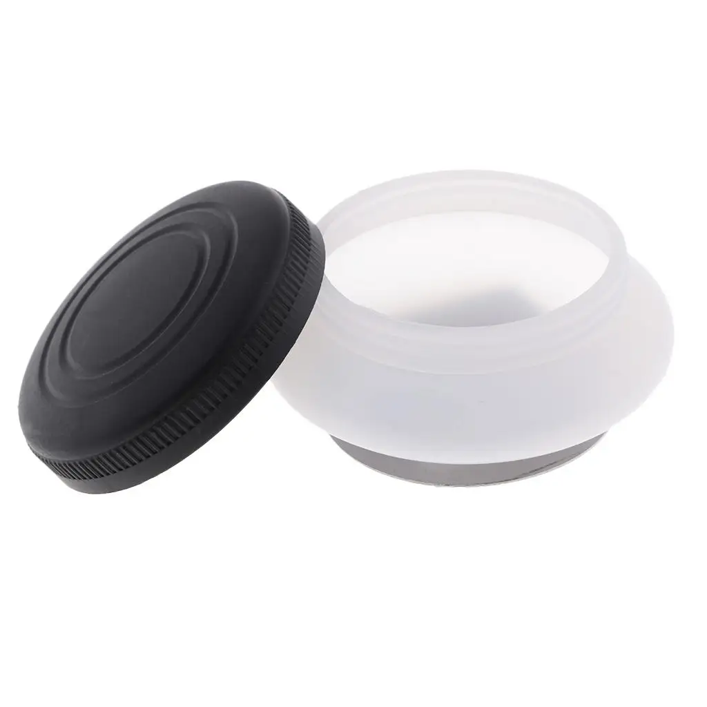 คลิปหนีบถ้วยน้ำมันกระบวยเดี่ยวแบบพกพาพร้อมฝาปิด-55X37มม./2.17x1.46inch