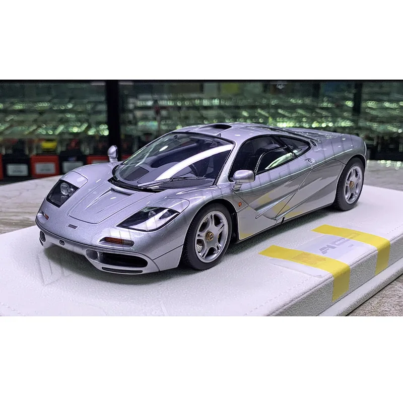 MAKE UP 1:18 1994 McLaren F1 Resin Car Model Collectible Miniature Die-cast Cars Model Decoration EML073A : Magnesium Silver