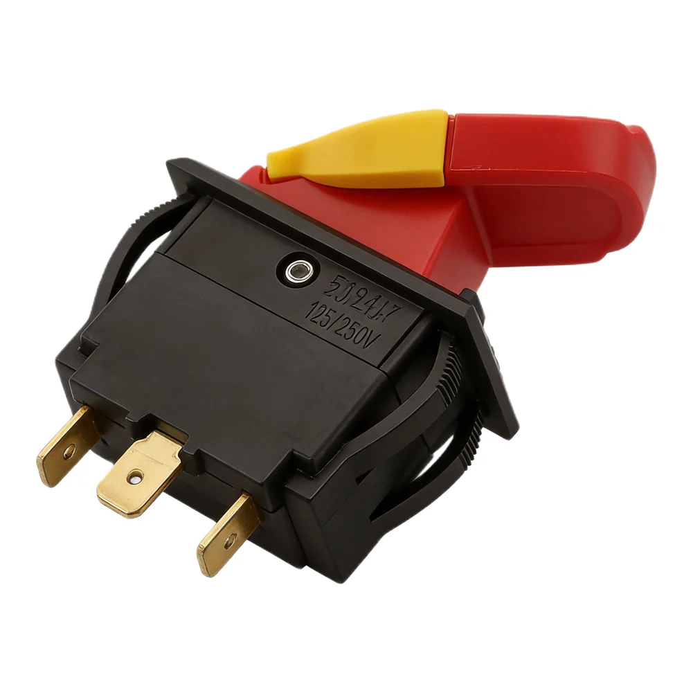 Electric Magnetic Switch HY18 Model with 4 Pins 20/12A 125/250V for Electrical and Woodworking Machine Applications