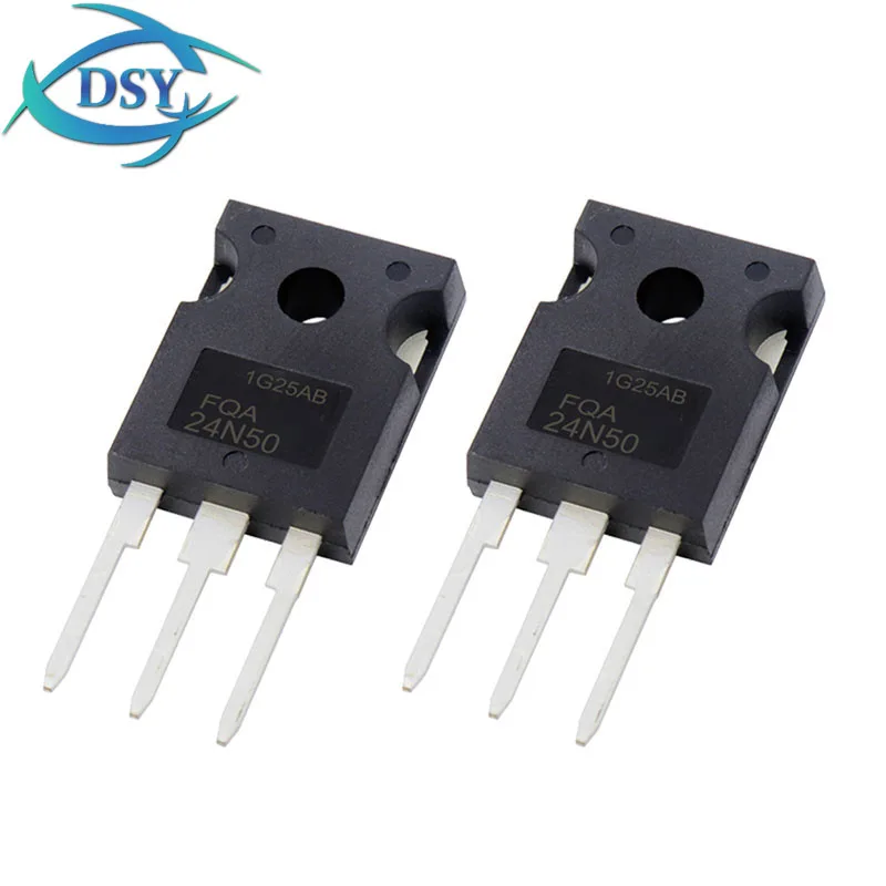 5PCS FQA24N50 TO-247 24N50 MOSFET TO-3P