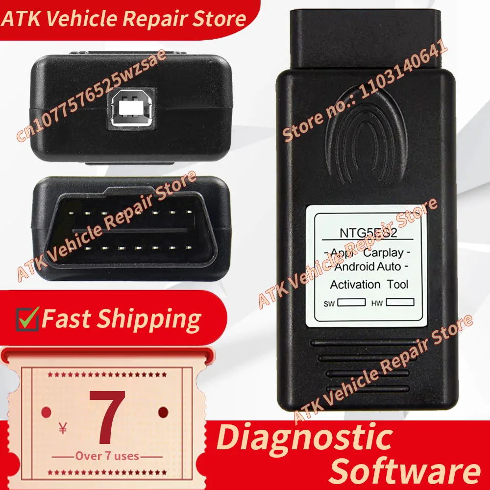 

Diagnostic 2018 Car Play NTG5S1/NTG5ES2 Android Auto NTG5S1 activation tool suitable for Me-rcedes * DES/BEN * Z NTG5 S1 NTG5ES2