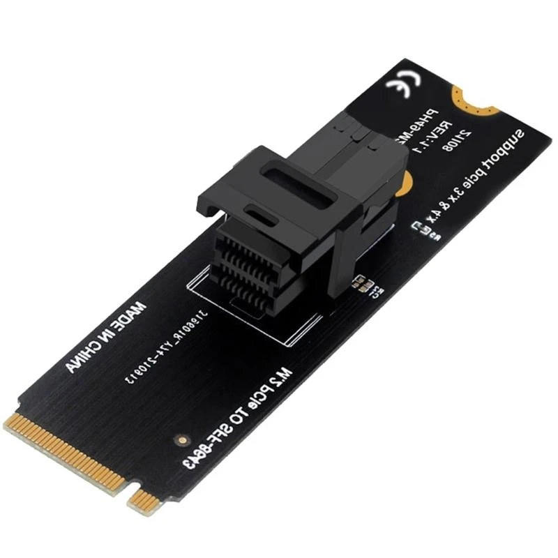 PCIE対アダプターカードSFF-8643 SFF-8639 NVME PCIEからSFF-8643拡張