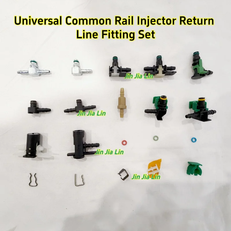 T/L Shape Fuel Pipe Joints Retaining Clips For Bosch Denso Siemens CRIN Injector Repair Spare Parts