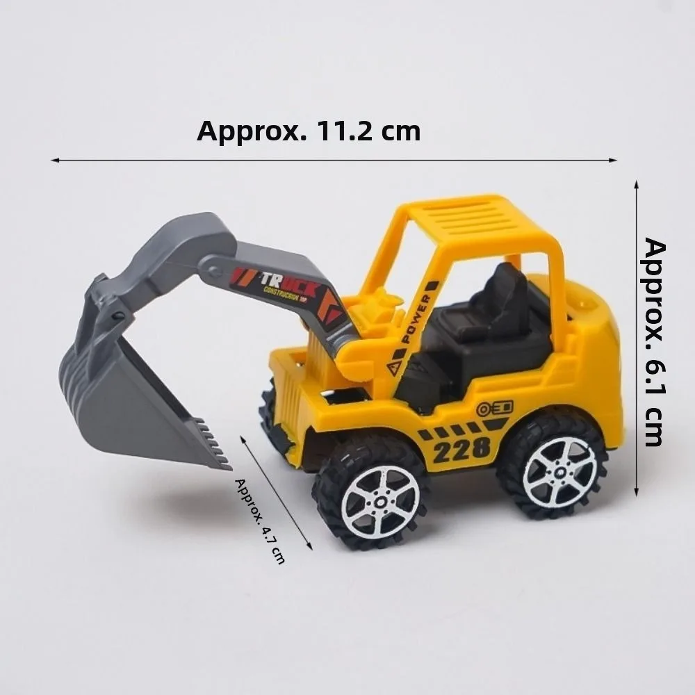 Plastic Engineering Transport Vehicle 10 Styles Drop Resistant Crane Truck Model Children Collection Gifts Simulation Diecast
