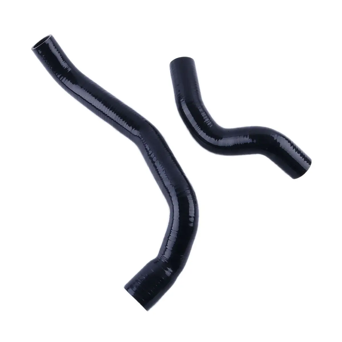 For Nissan Skyline R33 R32 R34 GTR RB26DET 1995-1998 1996 1997 Silicone Pipe Radiator Hoses Set 2Pcs 10 Colors