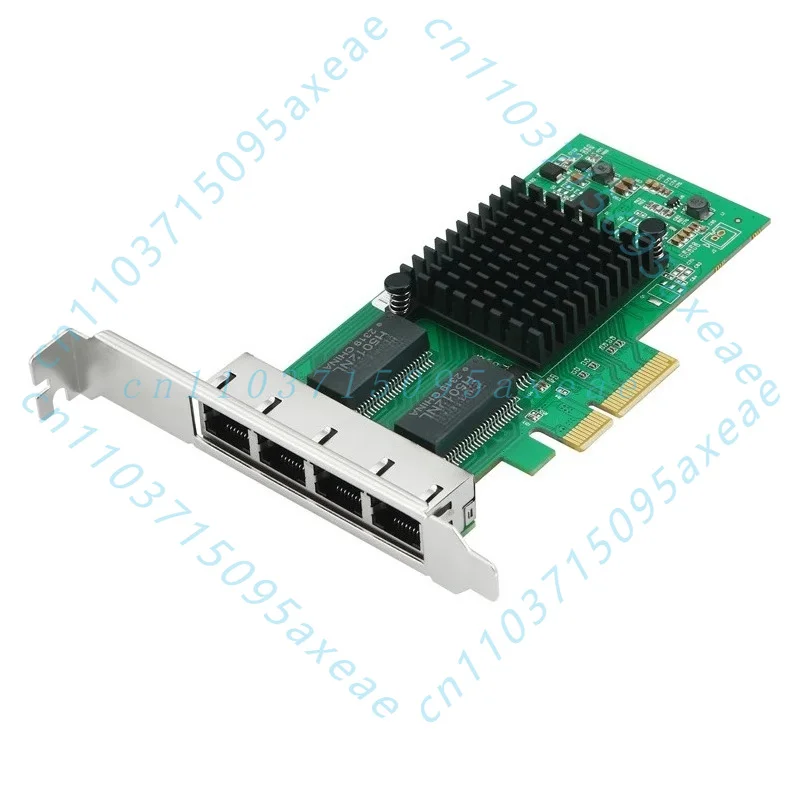 For Intel I350-T4 Chip PCI-E X4 Quad Port Gigabit Ethernet Network Interface Card NIC 4x RJ45 10/100/1000Mbps