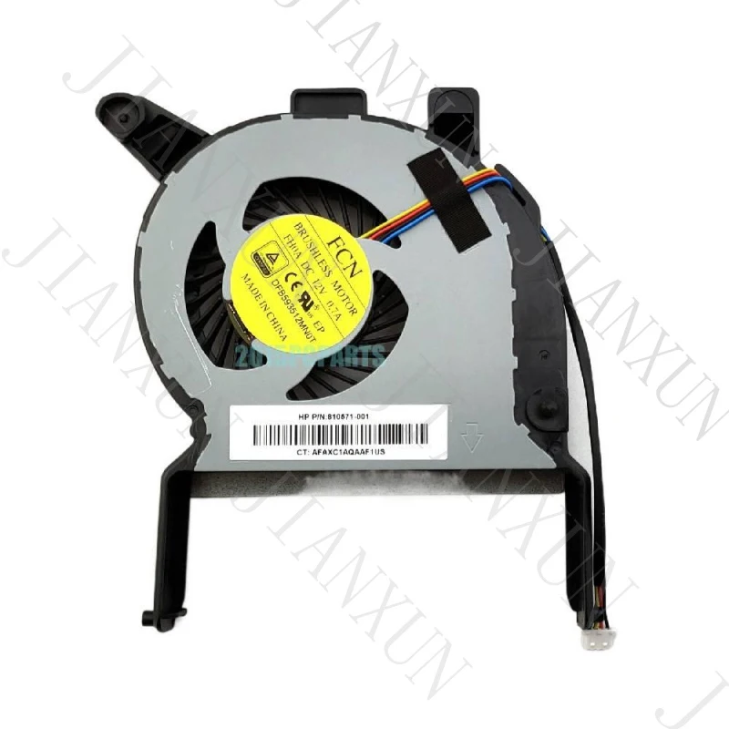 A+New CPU Cooling Fan for HP EliteDesk 800 G2 Desktop P/N 810571-001 DFB593512MN0T 4-Pin PWM Replacement