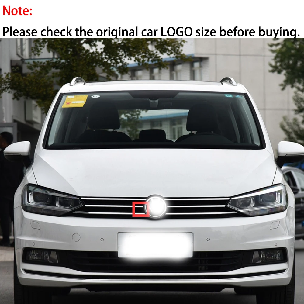 ZJCGO AHD 1080P LOGO Car Parking Front View Camera Waterproof for Volkswagen VW Touran 5T 2015 2016 2017 2018 2019 2020