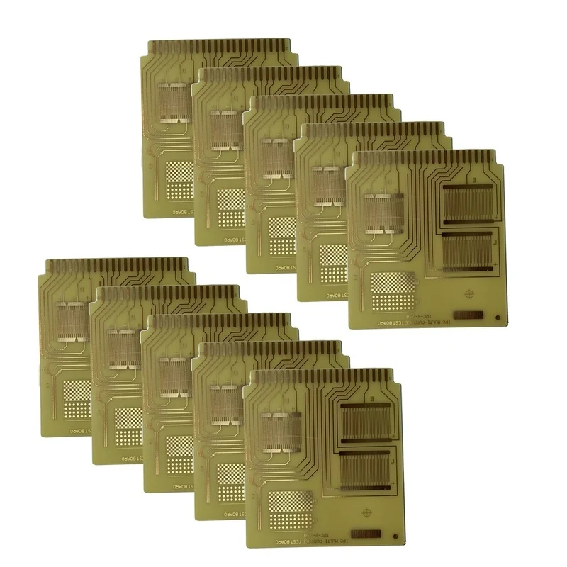 Super Sale 10pcs IPC-B-25A Standard SIR Test Board Printed Circuit Board Standard SiR Coating Insulation Test Fixture