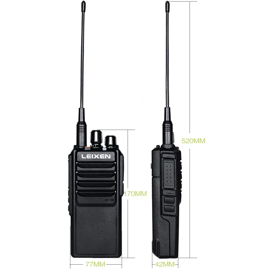 20 Watt 2 Way Radio LEIXEN VV-250 Ham Radio Walkie Talkie Long Range