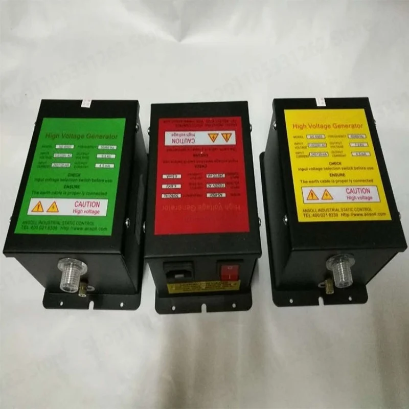 AS-6501 AS-6502 AS-6503 Static Elimination Equipment High Voltage Generator Ionizer Anti-Static Power Supply Stable Durable Safe