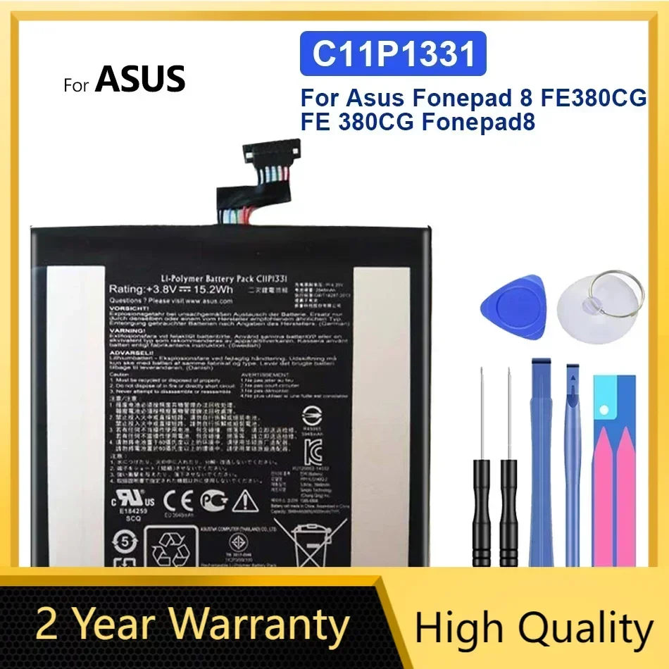 

Battery C11P1331, 3948mAh, For Asus Fonepad 8 Fonepad8 FE380CG/FE 380CG