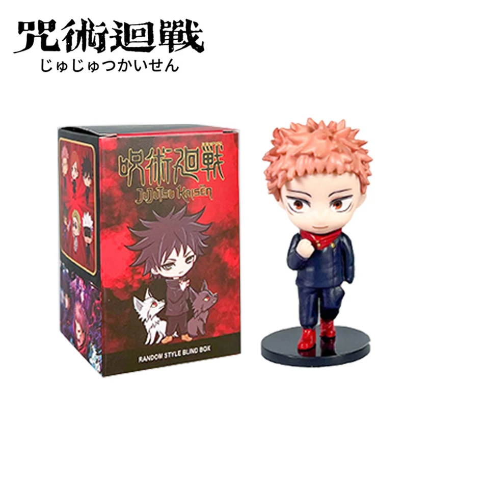 Überraschungs-Jujutsu Kaisen Satoru Gojo Yuji Sammlerstück Anime-Figur Blindbox Kreatives Personalisiertes Statuenmodell Überraschungsgeschenkbox
