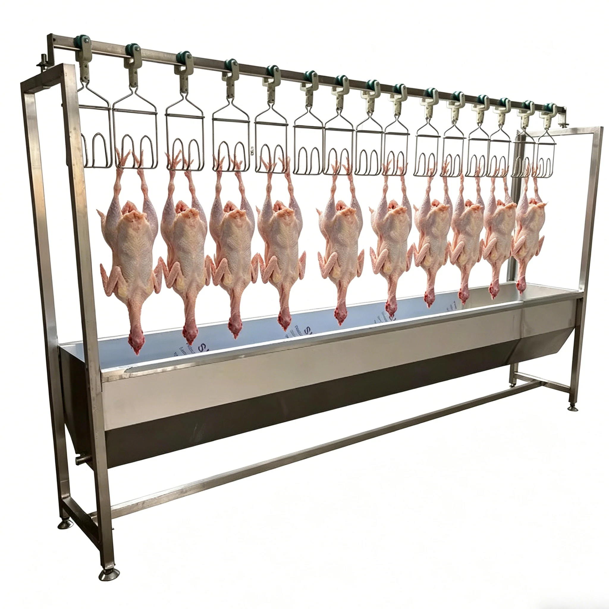 FOODLINE Poultry Slaughter Line High Sanitation Chicken Processing Line for EU Standard Chicken Meat Production