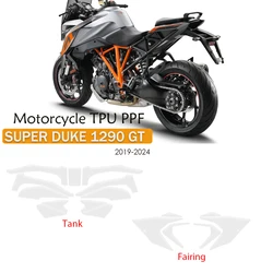 SuperDuke 1290GT PPF Paint Protective Film For KTM 1290 GT SUPER DUKE Motorcycle Fairing Protection Transparent TPU sticker 2024
