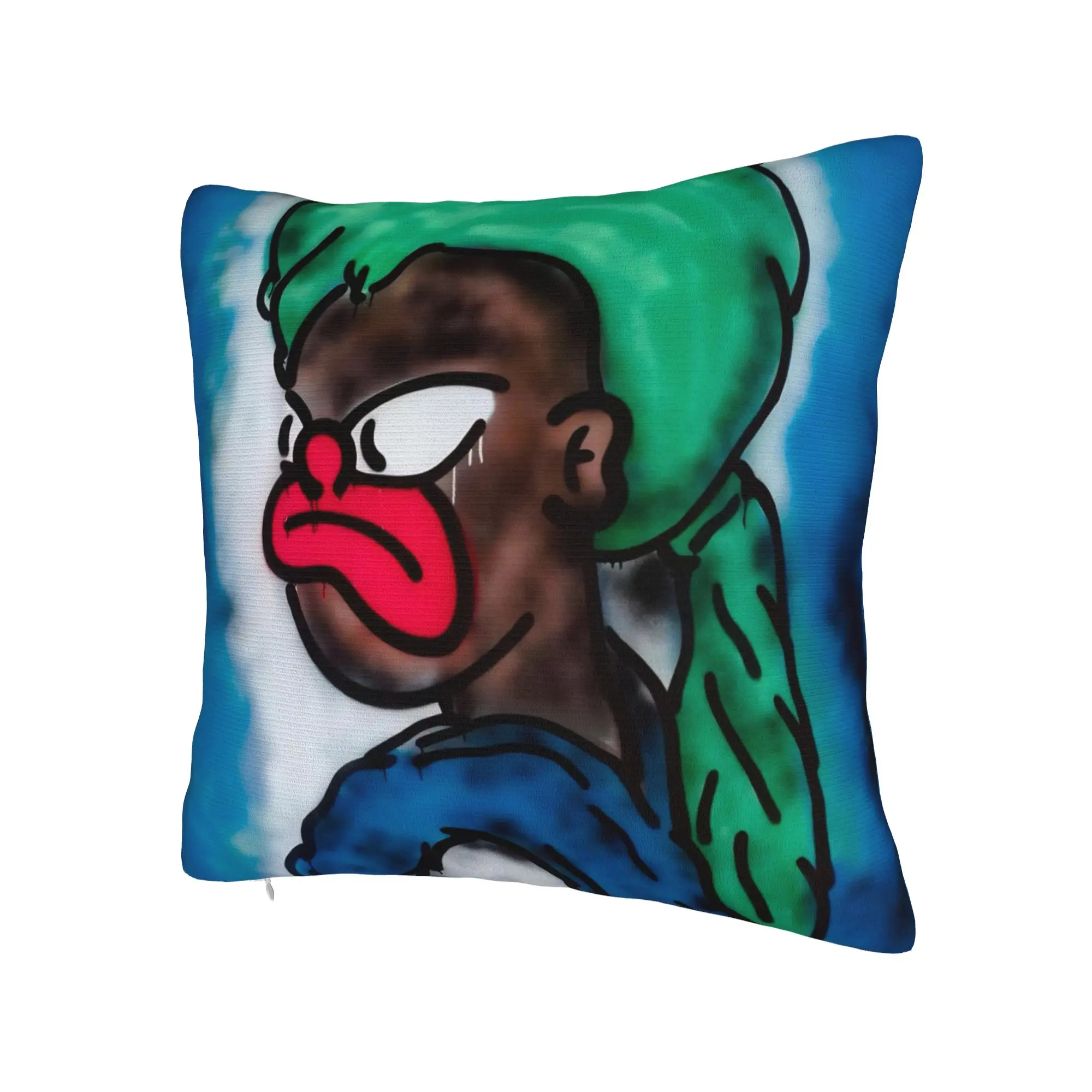 Anime Olaolu Slawn Art Pillowcase Stuff Printed Cushion Cover Gift  Throw Pillow Case Cover Home Multi Size