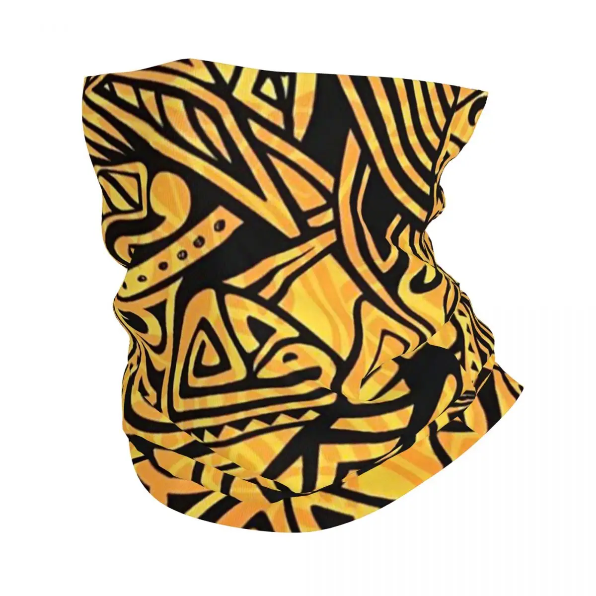 القبلية الماوري المحارب الوشم نيوزيلندا فخور باندانا الرقبة الجراب مطبوعة الوجه وشاح متعدد الاستخدام أغطية الرأس ركوب الخيل #2
