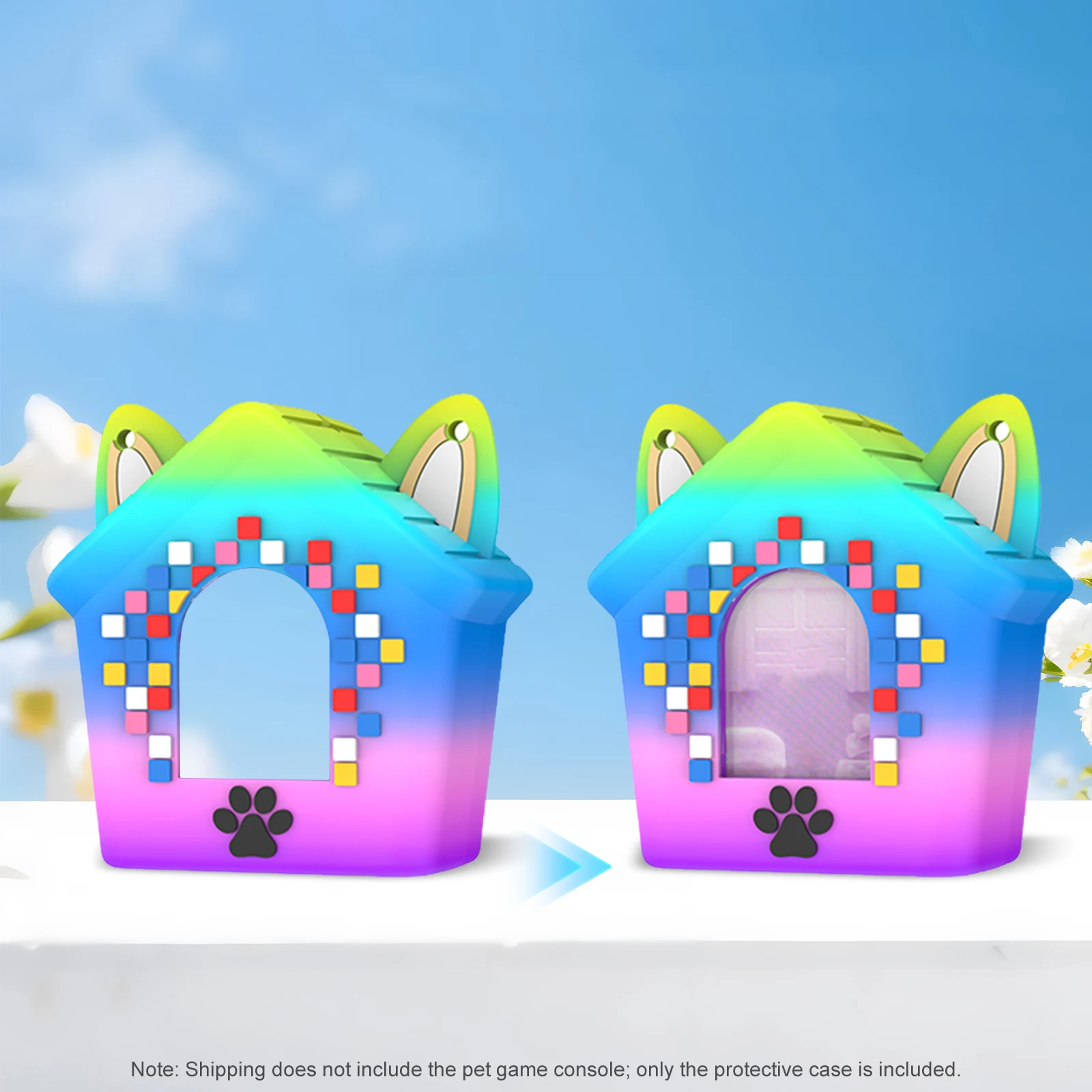 GWCASE Étui De Rangement Pour Bitzee – Animal Interactif Numérique – Coque Rigide – Poche à Accessoires – Portable – Violet