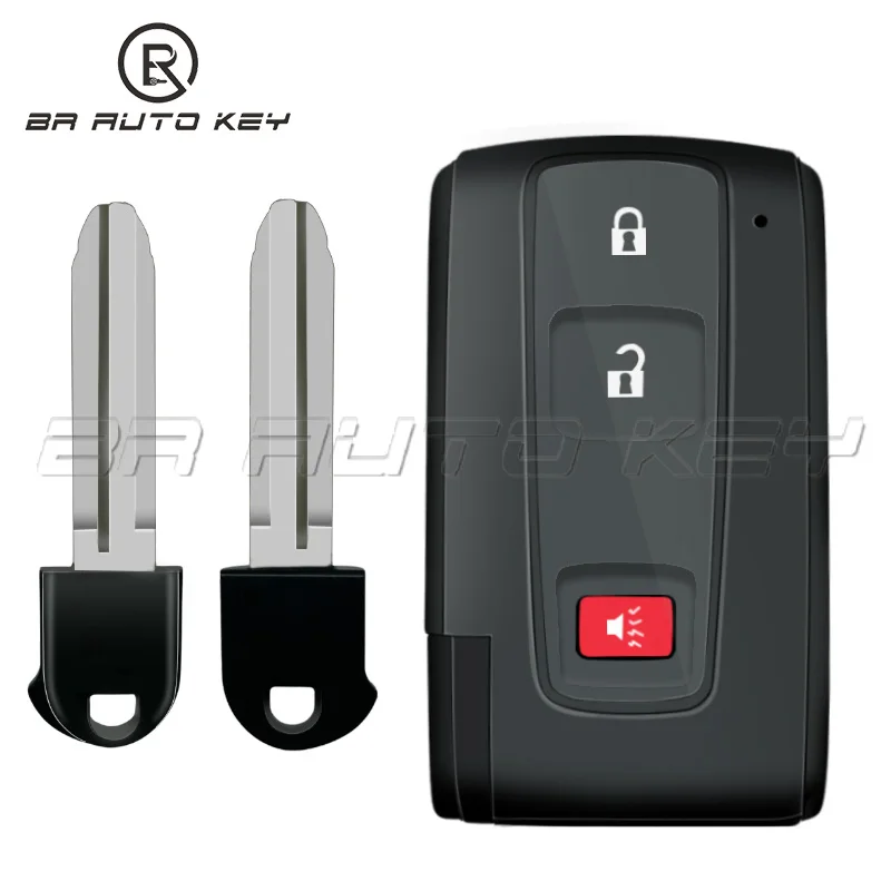 3buttons Smart Remote Key For Toyota Prius Corolla Verso Camry  2002-2009 312MHZ 433MHZ 4D-B9 Chip MOZB21TG MOZB31TG