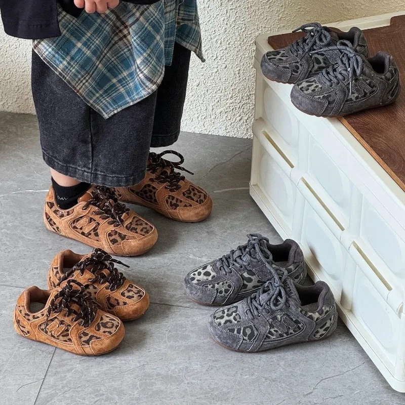 2025 Spring and Autumn New Style Hot Selling Fashion Trend Children's Shoes for Boys and Girls Anti-Slip Sports and Casual Shoes