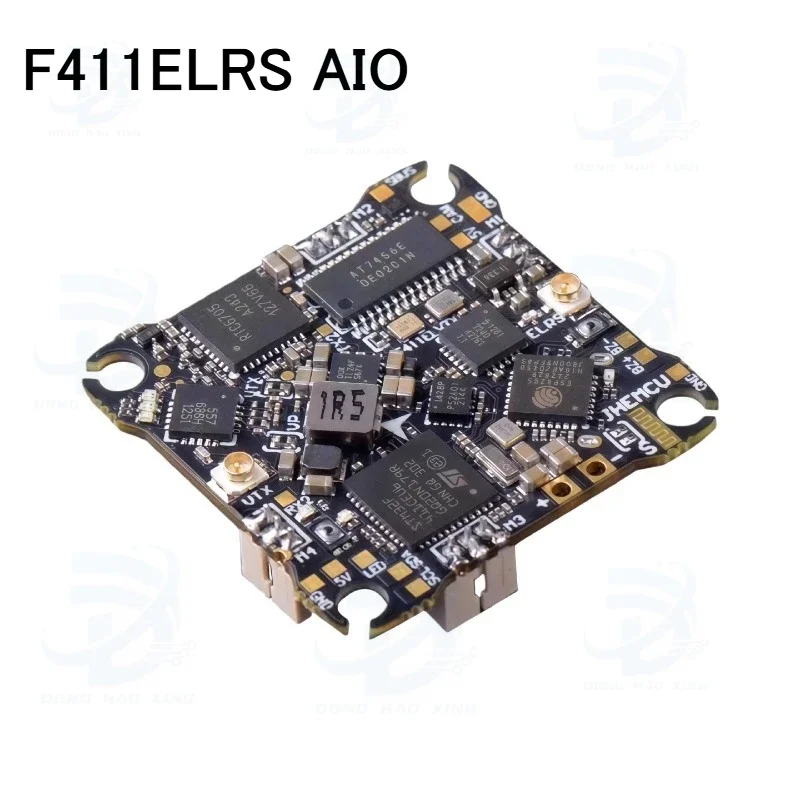 BaMasF411 ELRS AIO Upgrade G474 Flight Controller ICM42688-P OSD BLHELI_S 1-2S 12A 4in1 ESC ELRS 2.4G M3,25.5X25.5mm For RC FPV
