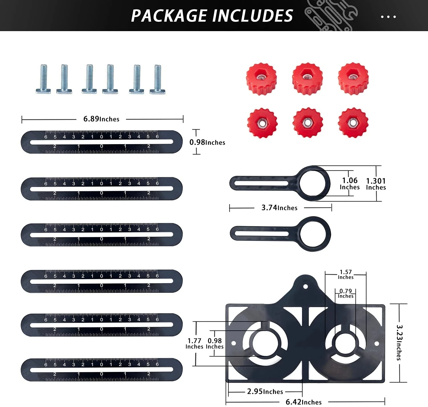6/12-Sided Multi Angle Finder Measurement Ruler Pro 7 Size of Aperture Positioning Opening Locator Folding Metal Template Layout