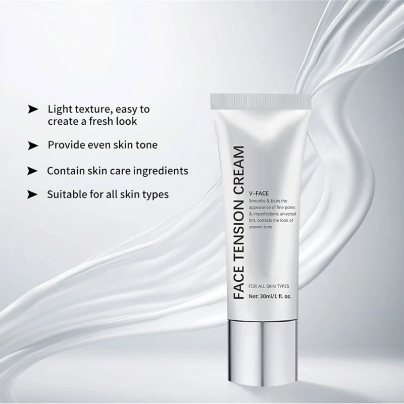 Skin Tightening Cream Light Texture Face Tighten Cream Moisturizer Face Tension Cream for Flawlessly Makeup Application