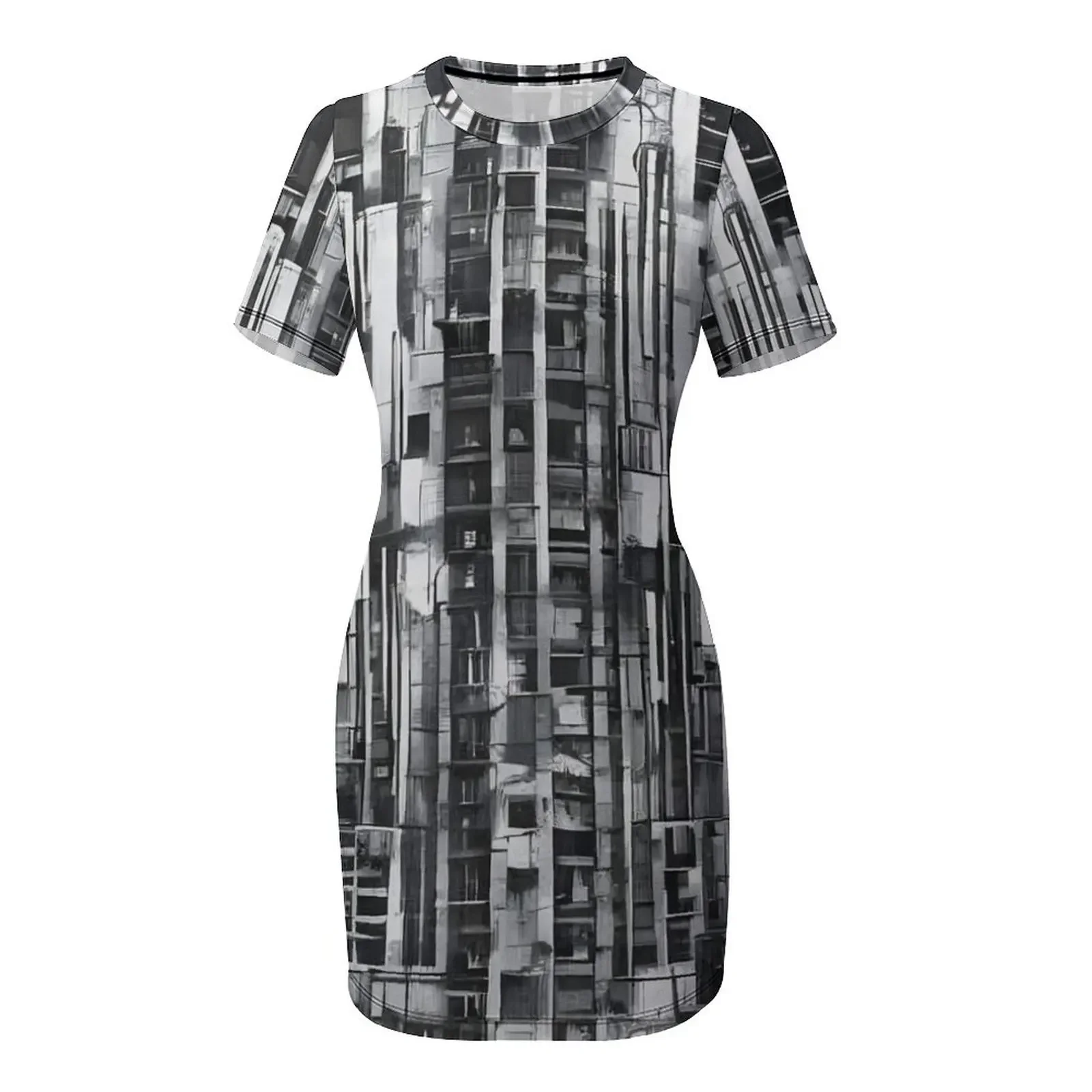 The Sky is the Limit Short-Sleeved Dress women's summer clothing 2025 sexy dress party dress women elegant luxury