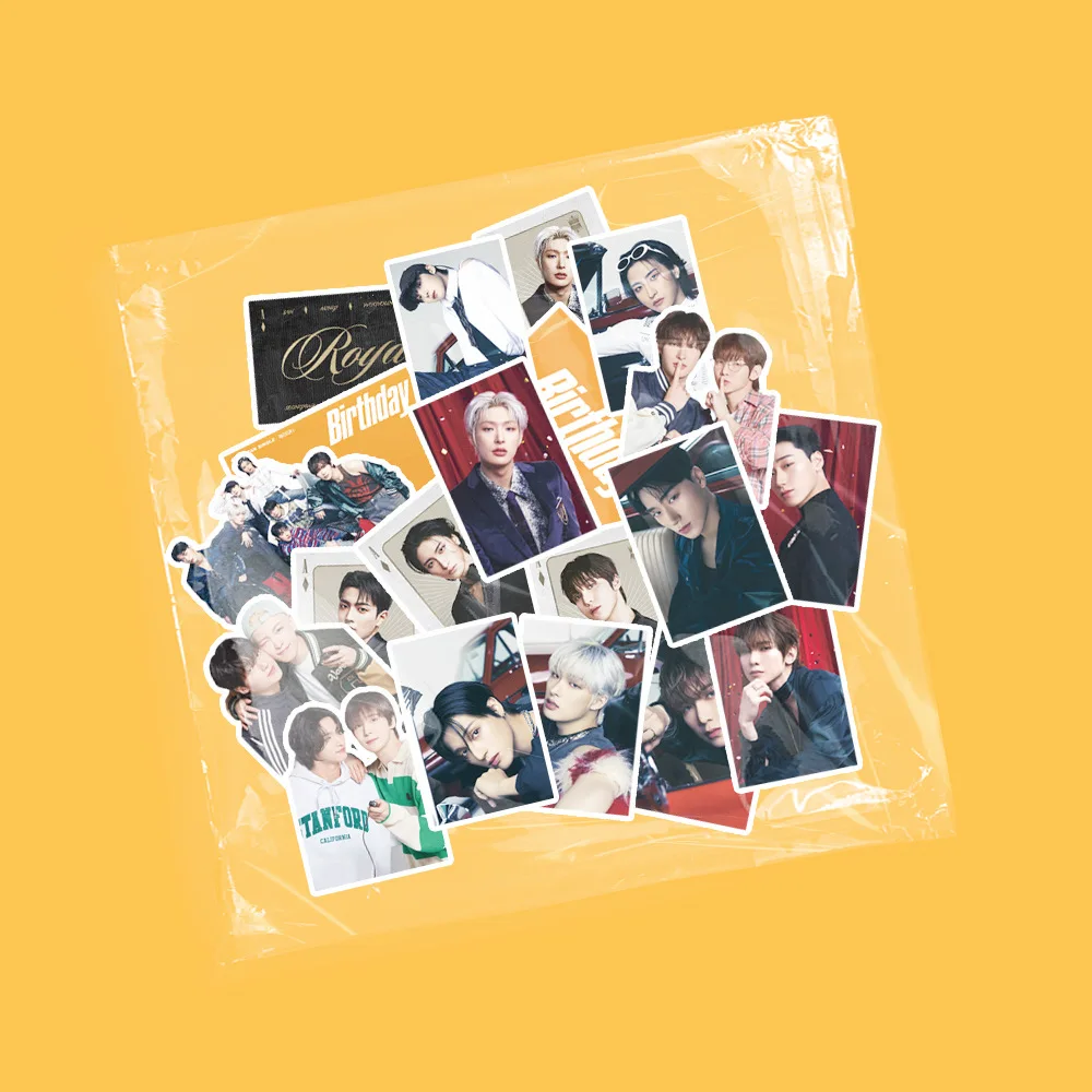 94pcs/set Kpop ATEEZ Stickers Waterproof HD High Quality Photo for laptop Cup Notebook Stickers Deco Stickers Fan Gifts